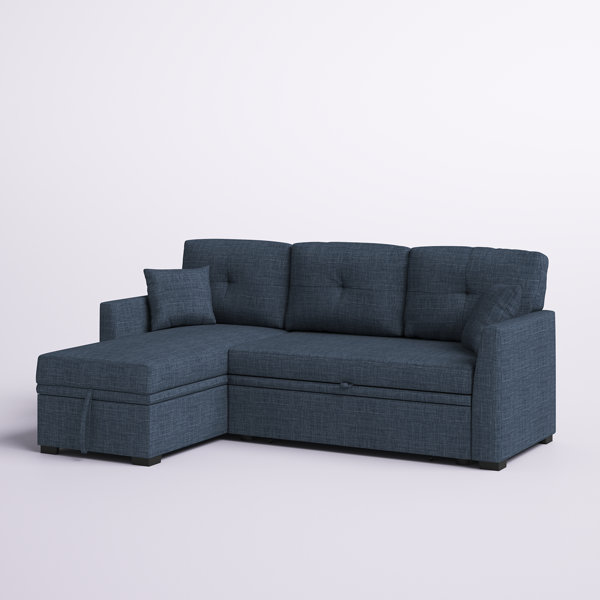 Blue Denim Sleeper Sofa | Wayfair